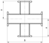 Купить крест равный KF (NW)